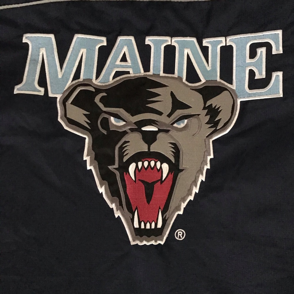 Mens’s UMaine Black Bears Heavy Winter Coat